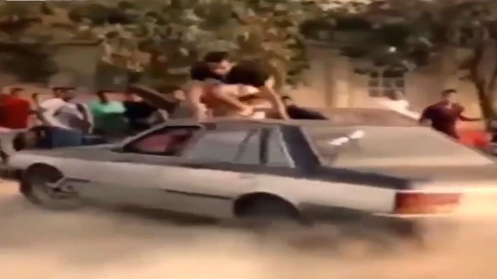 Salta como un ninja ¡para evitar el atropello! (Video)