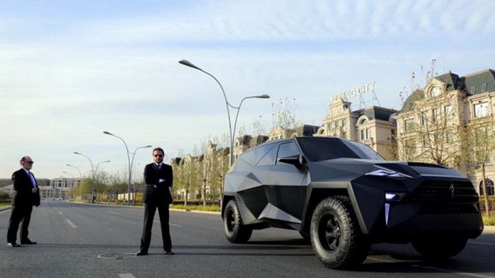 IAT Auto y su monstruoso SUV chino, con toques del Lexus LF-NX