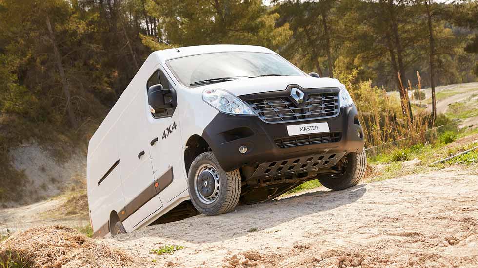 El Renault Master 4x4, ya a la venta