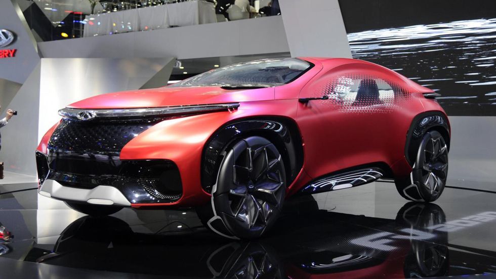 Chery FV2030: SUV futurista, eléctrico y autónomo