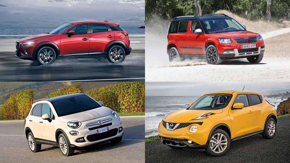 Todos los SUV pequeños o urbanos del momento