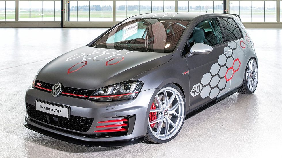 Volkswagen Golf GTI Heartbeat: ¡un Golf de 400 CV!