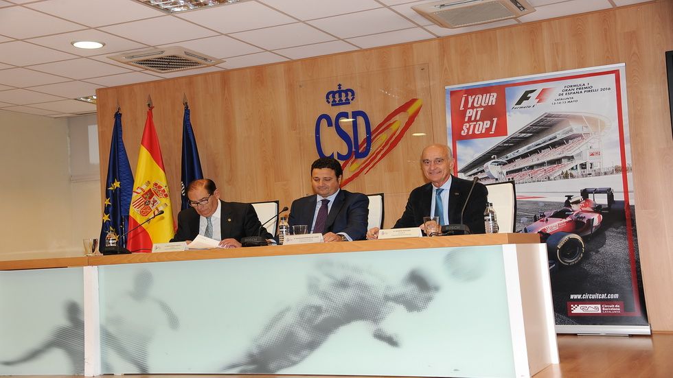 GP de España de F1- Presentación oficial