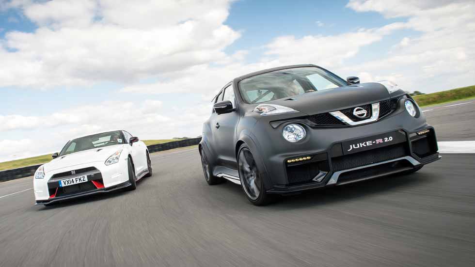 Nissan GT-R Nismo y Nissan Juke R 2.0: ¿deportivos antagónicos?