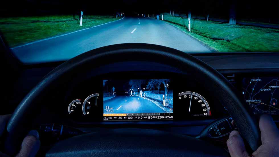 Un sistema de visión nocturna para coches que triunfa en Indiegogo