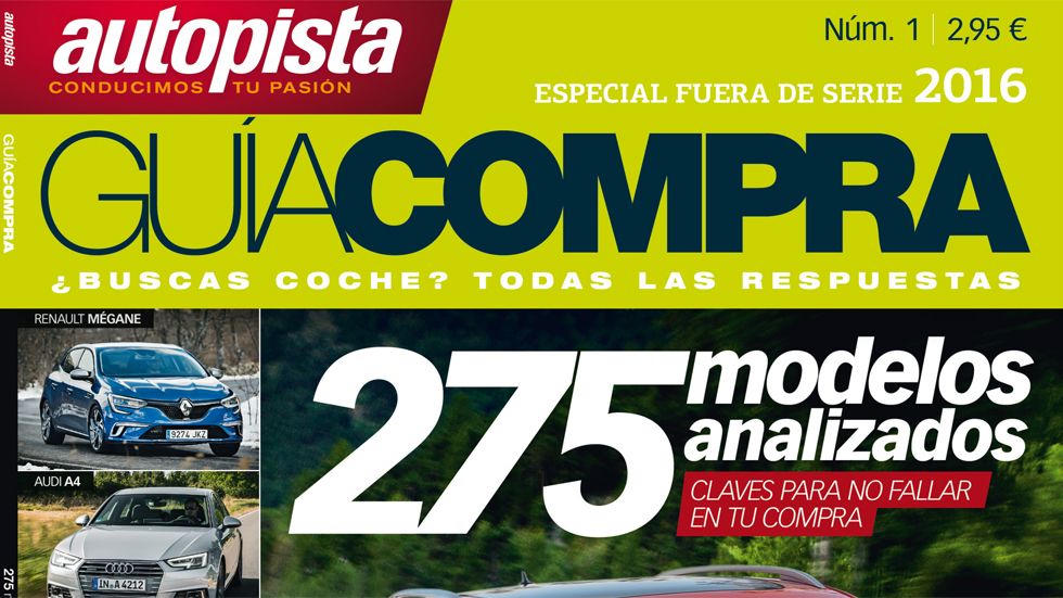 Guía de Compra 2016 de la revista Autopista, ya a la venta