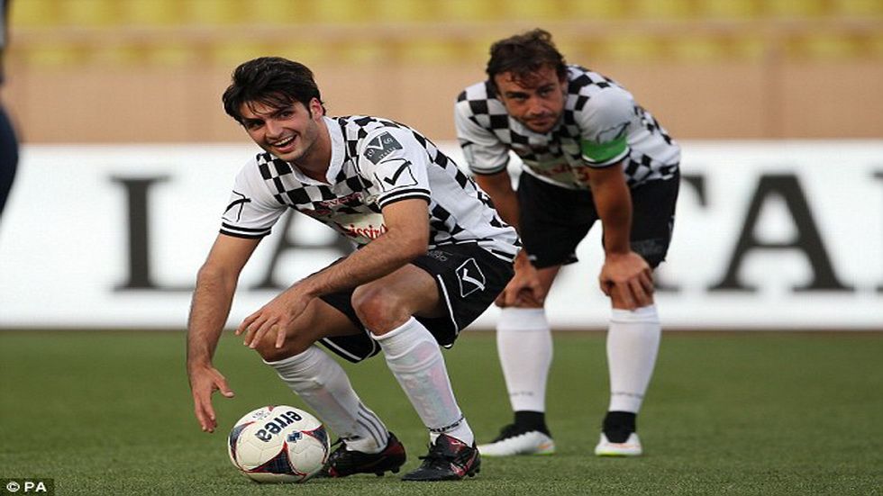 GP de Mónaco de F1: partido de fútbol benéfico