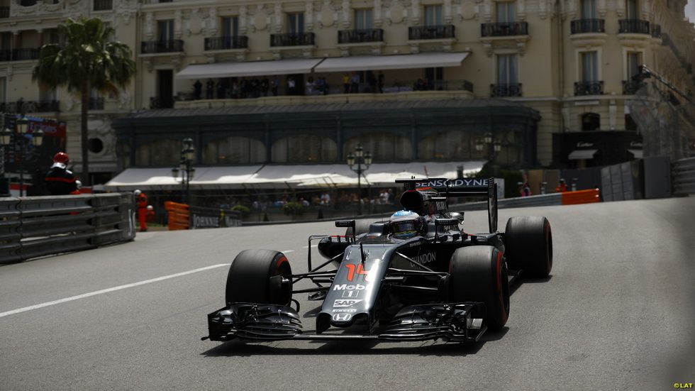 GP de Mónaco de F1: Fernando Alonso tras los libres del jueves