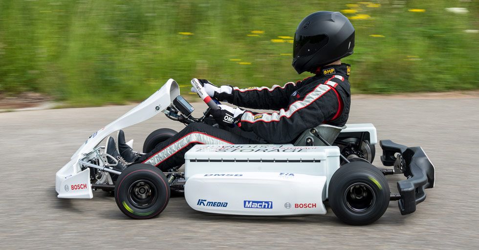 Kart eléctrico de Bosch: para correr y probar micro-híbridos
