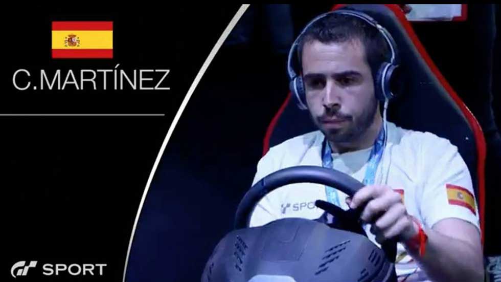 Carlos Martínez, campeón de la Manufacturers’ Fan Cup Gran Turismo Sport 2016
