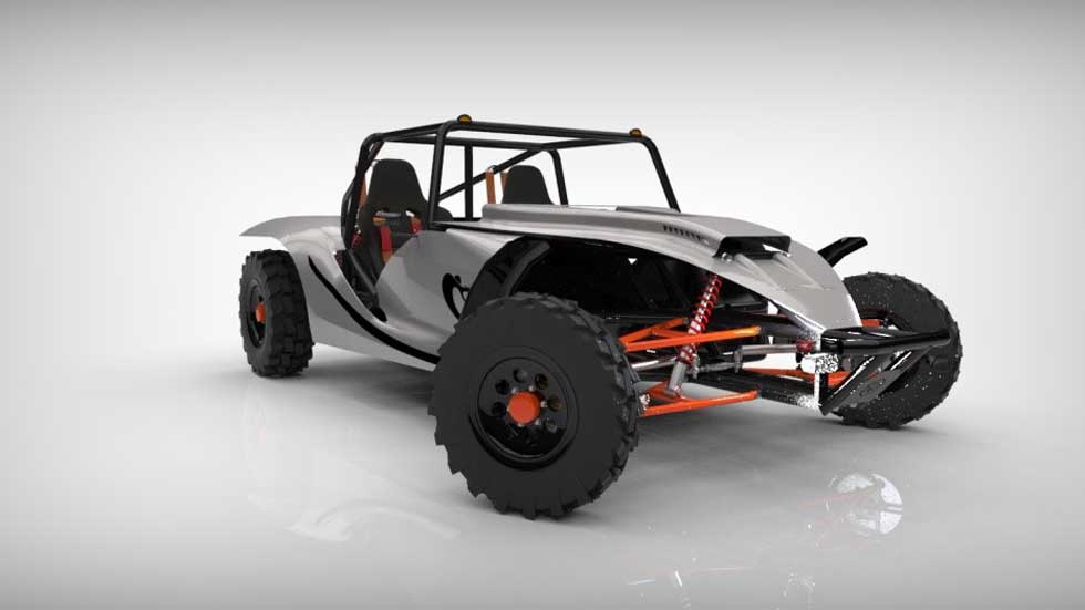 eBuggy Naja, un coche eléctrico español y con baterías de grafeno