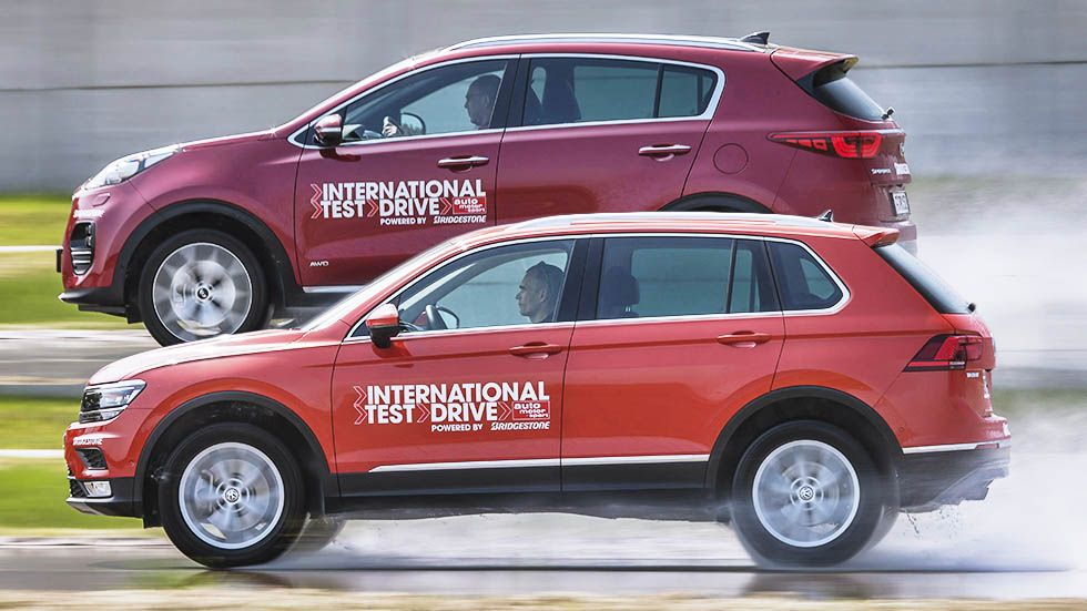 VW Tiguan 2.0 TSI vs Kia Sportage 1.6 T-GDI: ¿los mejores SUV?