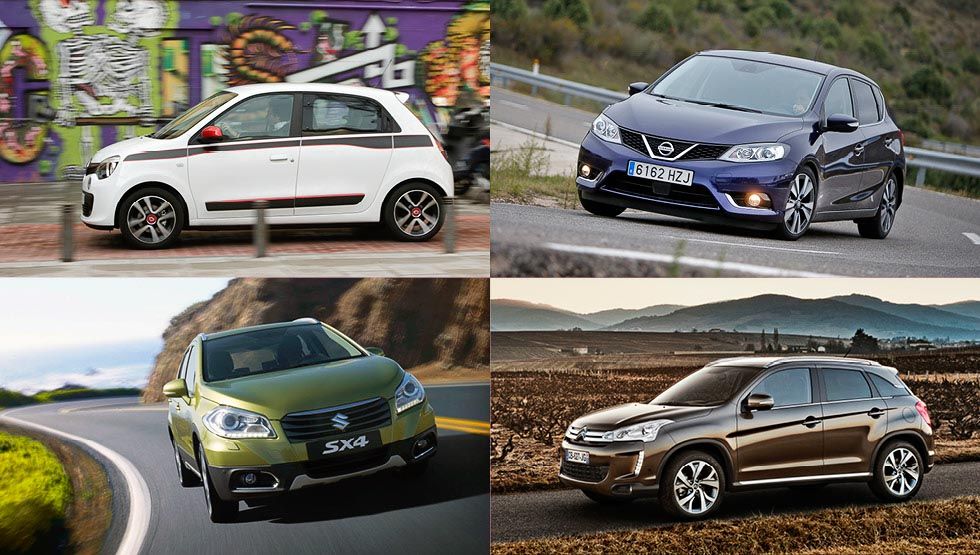 Los 15 coches que no cumplen expectativas en ventas en 2016