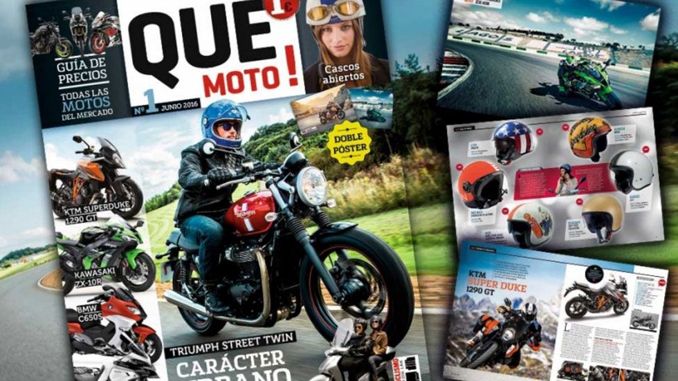 Llega la nueva revista QUÉ MOTO!
