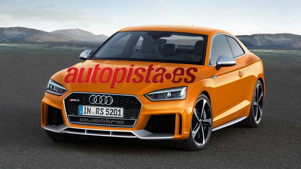 Así será el Audi RS 5 2017: más potencia y tecnología