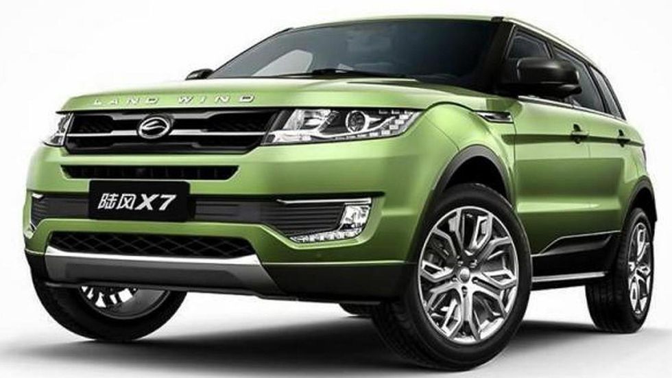 Land Rover denuncia a la china JMC por copiar el Evoque
