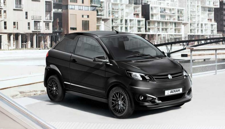 Aixam Coupé Black Edition, el microcoche más deportivo