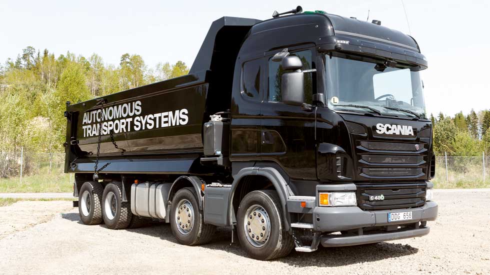 Así es el camión de Scania que ya conduce solo (vídeo y fotos)