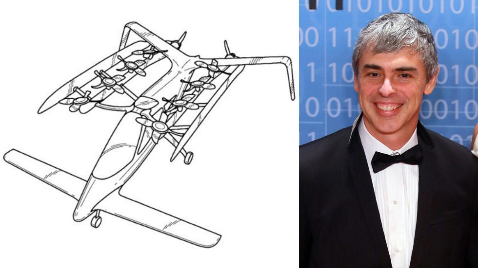 El cofundador de Google crea en secreto su coche volador