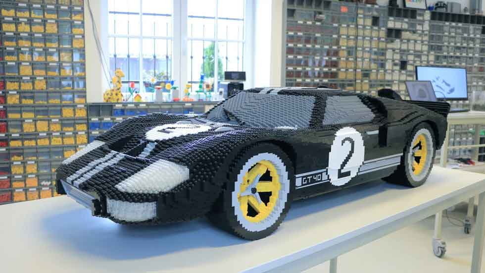 Ford GT y GT40 de Le Mans con piezas de Lego (vídeo y fotos)
