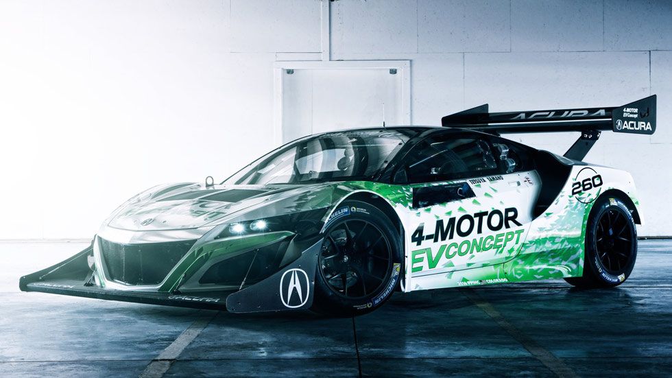 Honda NSX EV Concept para Pikes Peak, misil eléctrico