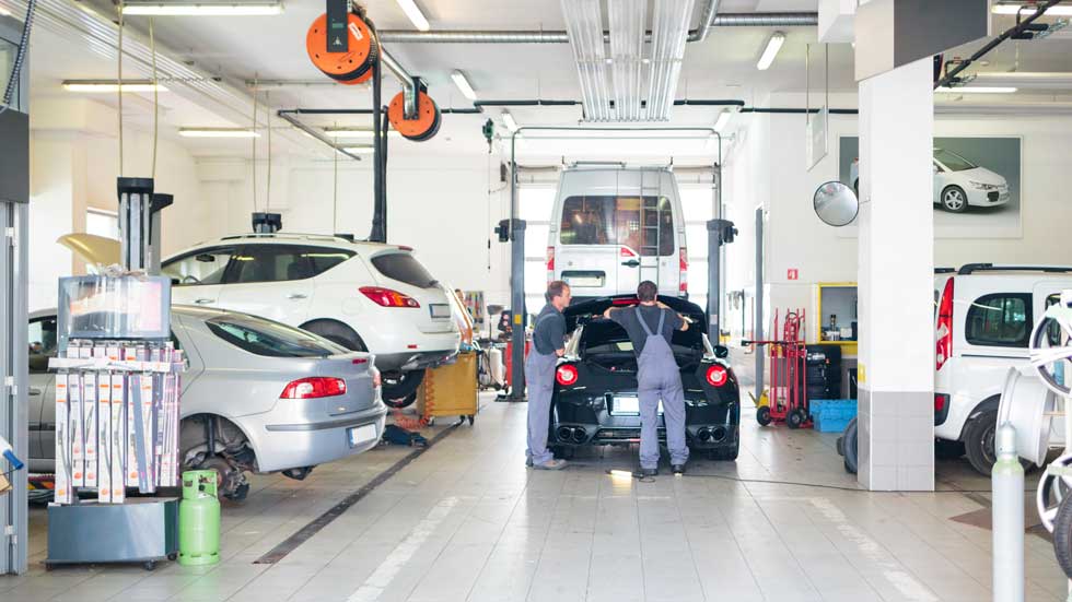 Suben un 2,1 por ciento los ingresos de los talleres de coches