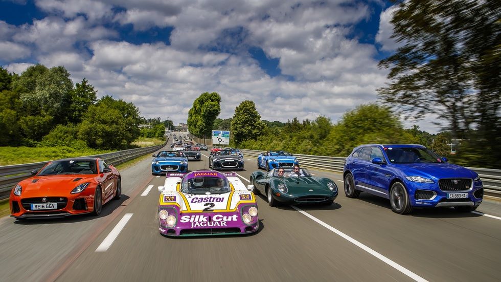 Los mejores Jaguar clásicos y modernos, juntos en Le Mans Classic
