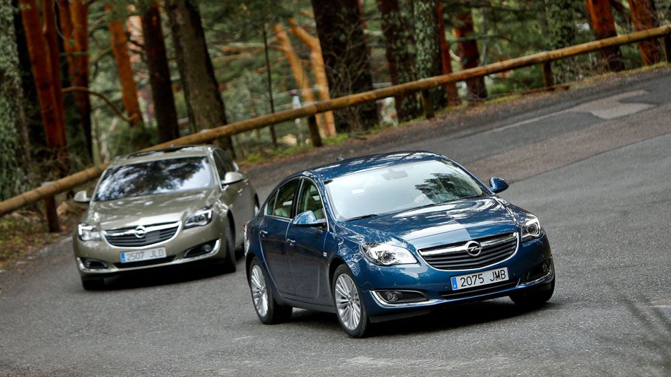 Opel Insignia 1.4 T gasolina y Opel Insignia 1.6 CDTi Diesel: ¿Qué elegir?