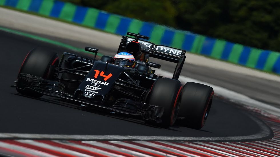 Gran Premio de Hungría: Fernando Alonso y el número 7