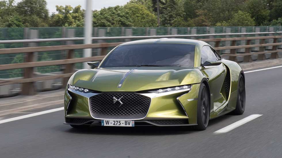 DS e-Tense: a prueba un deportivo eléctrico de ciencia ficción