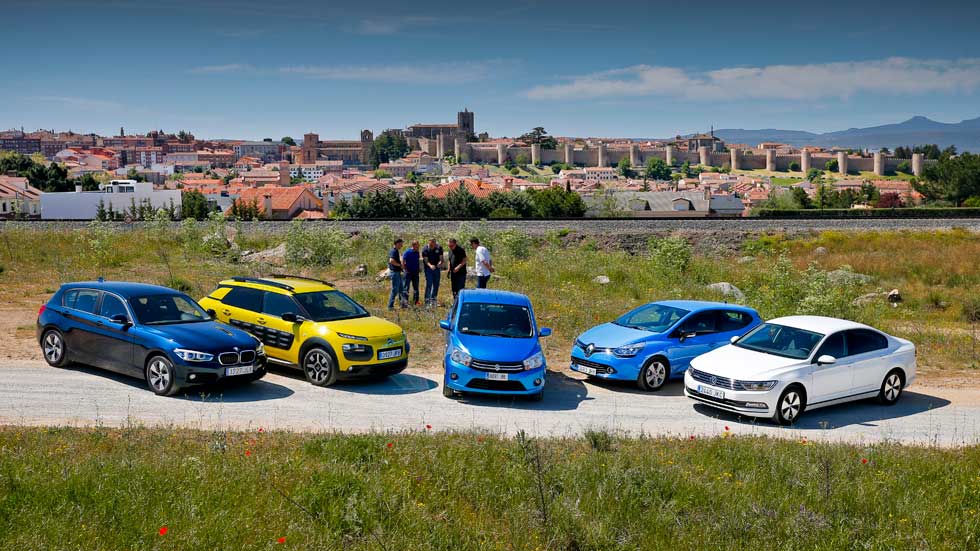 Los coches que menos gastan, de verdad, a prueba