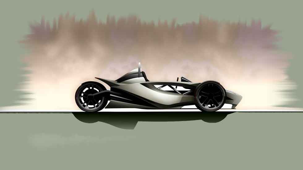 El supercoche eléctrico Mamba negra llegará en 2017