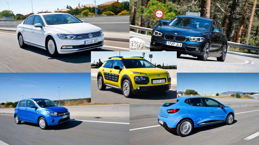 Consumos reales: los coches que menos gastan por segmentos