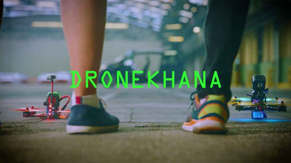 Dronekhana One: drones contra un Ford Mustang y un Focus RS (vídeo y fotos)
