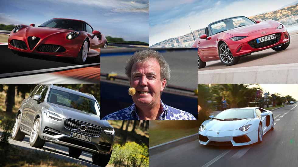 Los 10 mejores coches del mercado, según Jeremy Clarkson