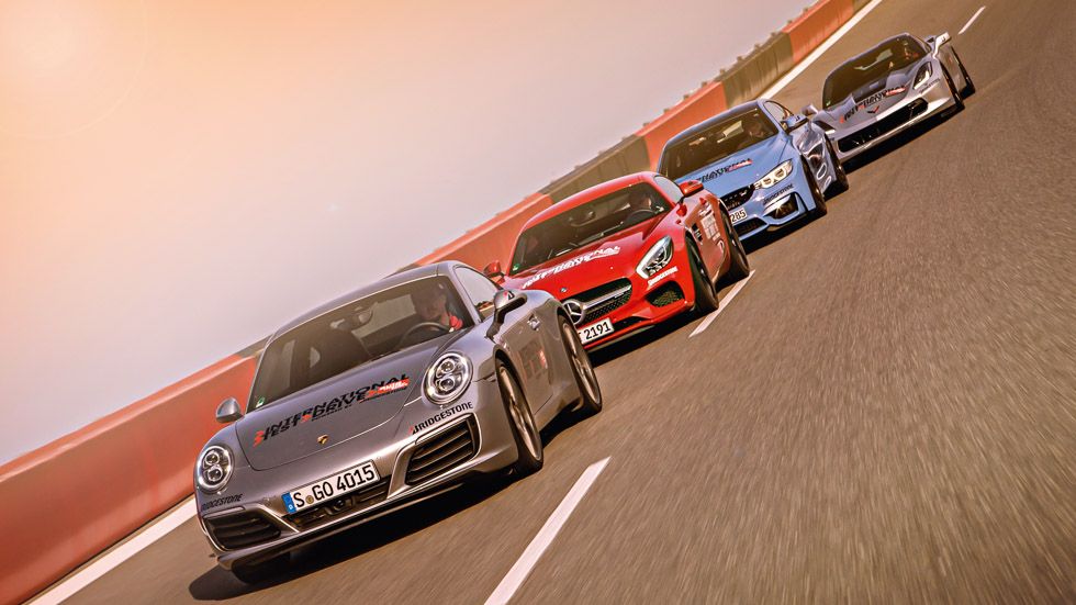 BMW M4, Corvette, Mercedes-AMG GT y Porsche 911, ¿cuál es mejor?