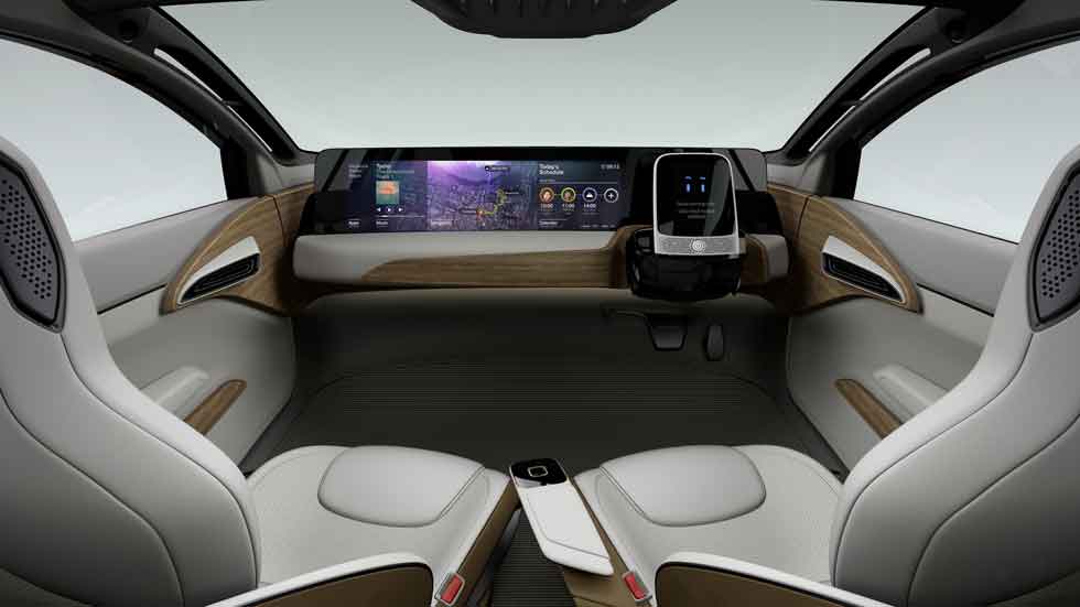 ¿Cómo será el interior de un coche autónomo?