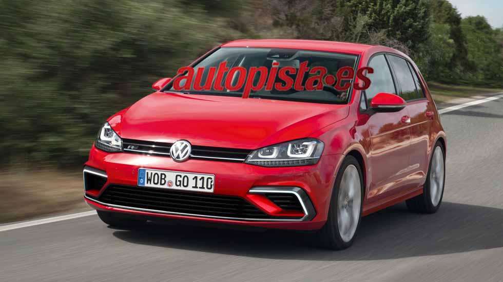 Volkswagen Golf 2017 primeras fotos del exterior y del