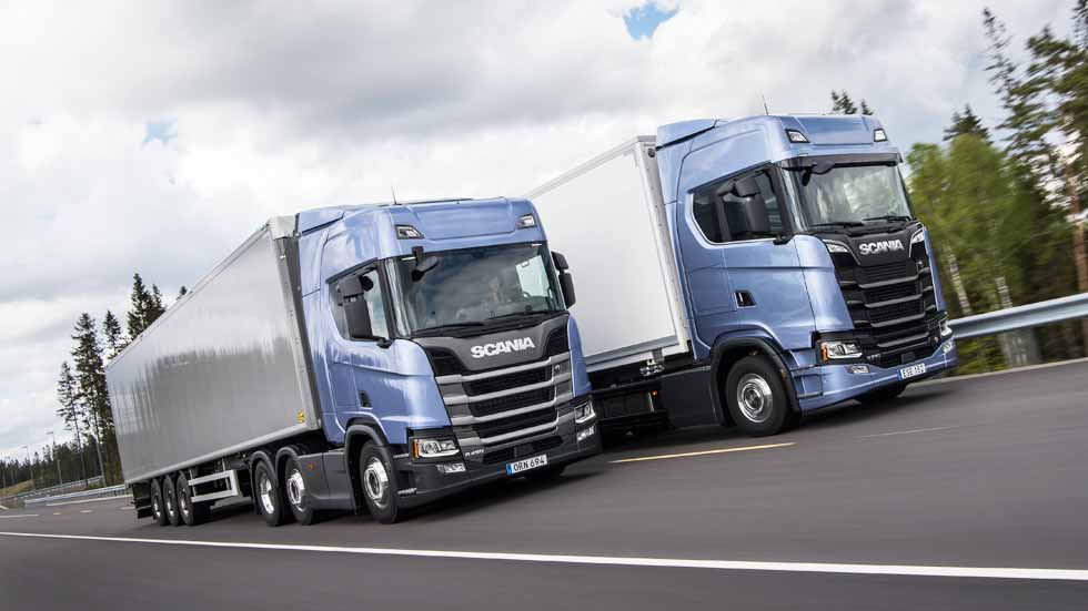 Nuevos camiones Scania 2017 con cabina de piso plano integral