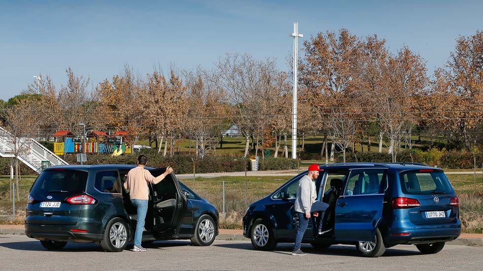 Ford Galaxy 2.0 TDCI vs VW Sharan 2.0 TDI: ¿cuál es mejor?