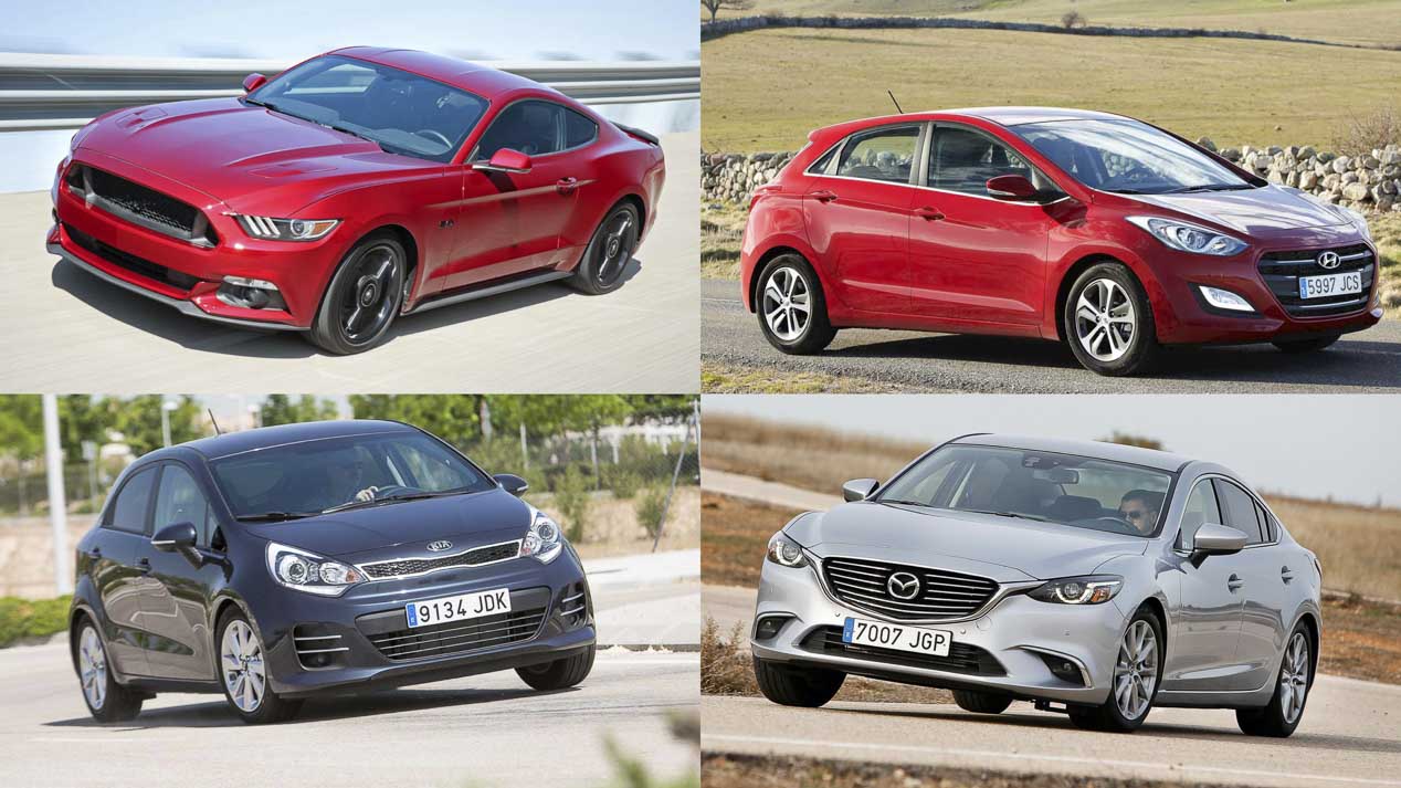 Las 10 marcas y los 10 modelos de coches más valorados