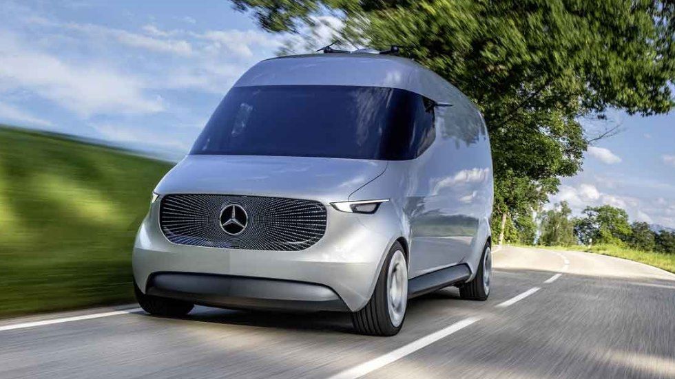 Mercedes Vision Van, la furgoneta del futuro