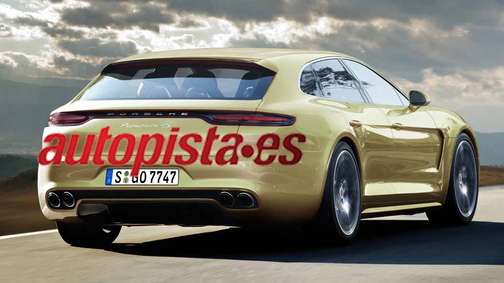 Porsche Panamera Sport Turismo 2017, el primer familiar de Porsche