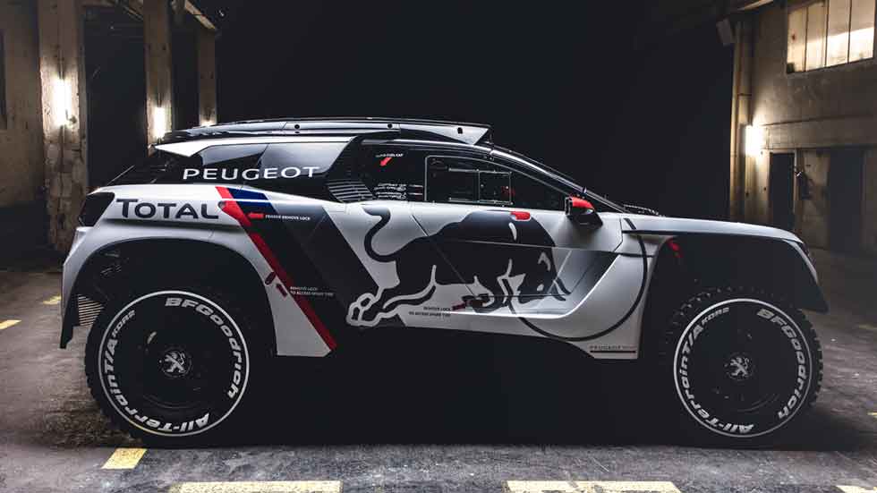 Peugeot 3008 DKR: la nueva arma para el Dakar 2017 (vídeo y fotos)