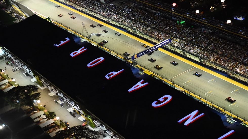 Gran Premio de Singapur: Carrera