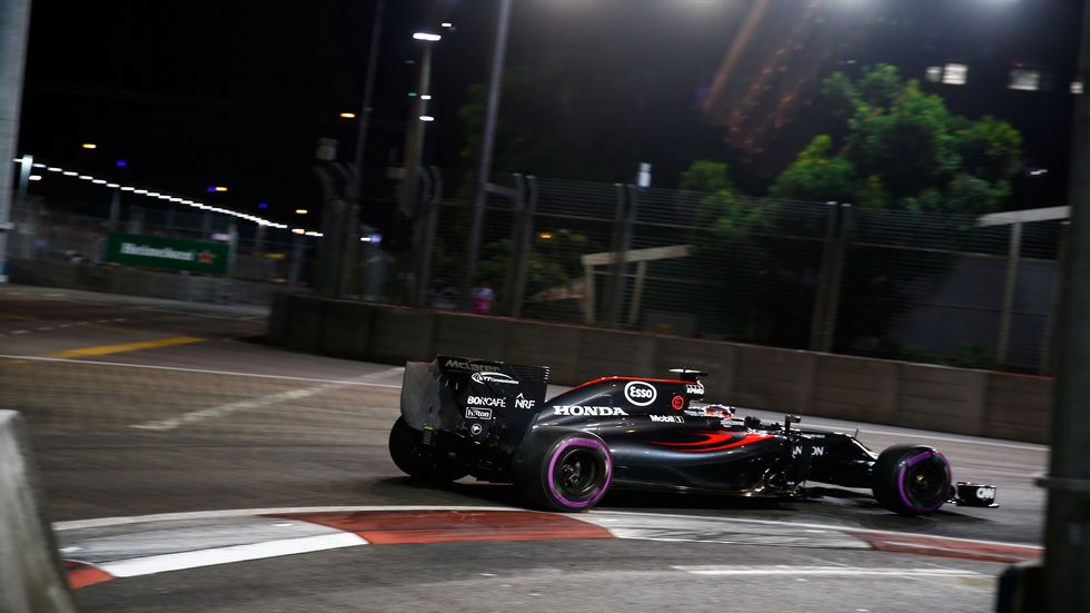 Gran Premio de Singapur: La carrera para Fernando Alonso
