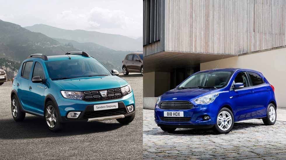 Duelo por menos de 9.000 euros: Dacia Sandero 2017 y Ford Ka+