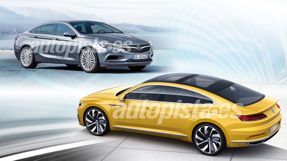 Opel Insignia vs Volkswagen CC: las nuevas grandes berlinas
