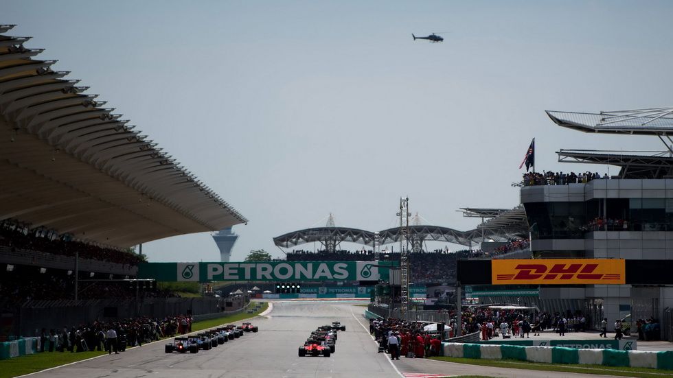 Gran Premio de Malasia de F1: horarios de los entrenamientos y de la carrera