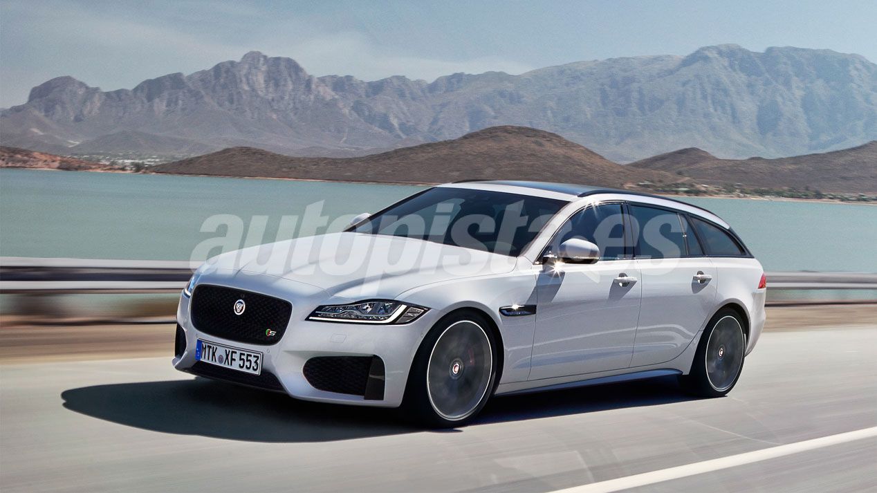 Jaguar XF Sportbrake 2017: confirmado y primera imagen